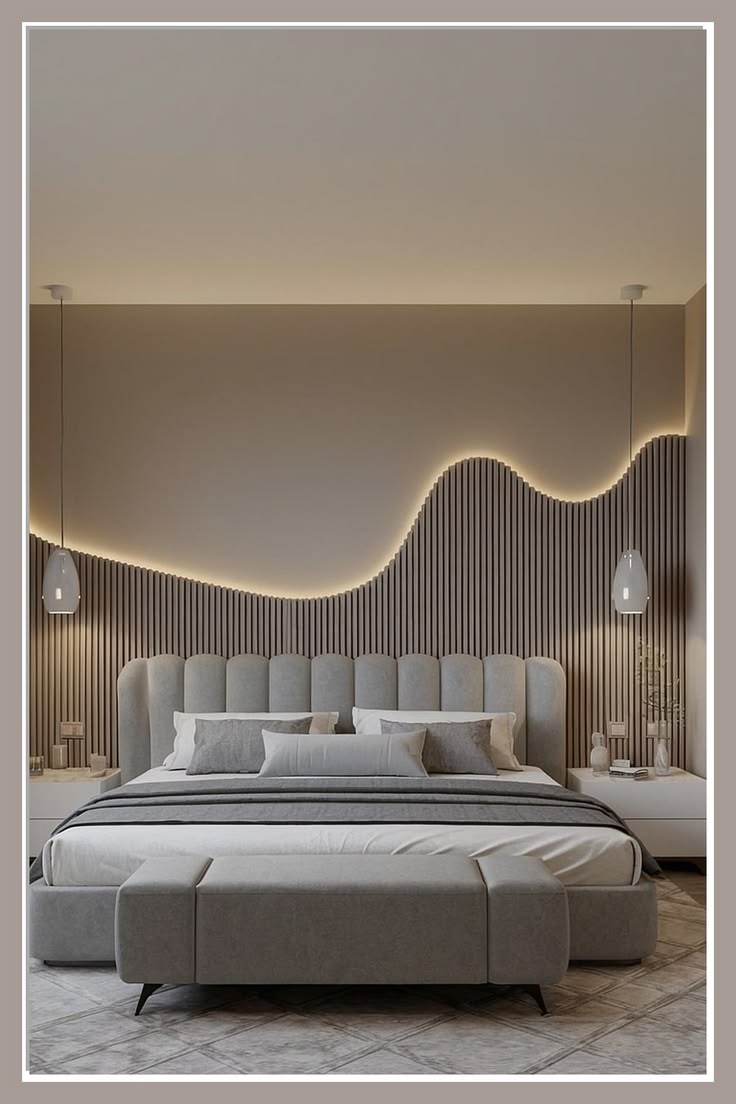 Contemporary bedroom concept